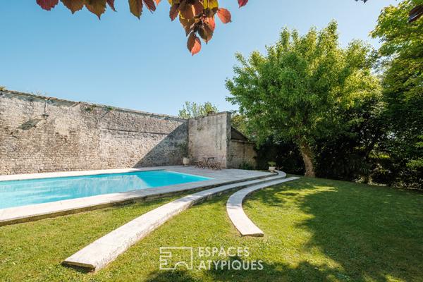 Hôtel particulier avec piscine en hypercentre