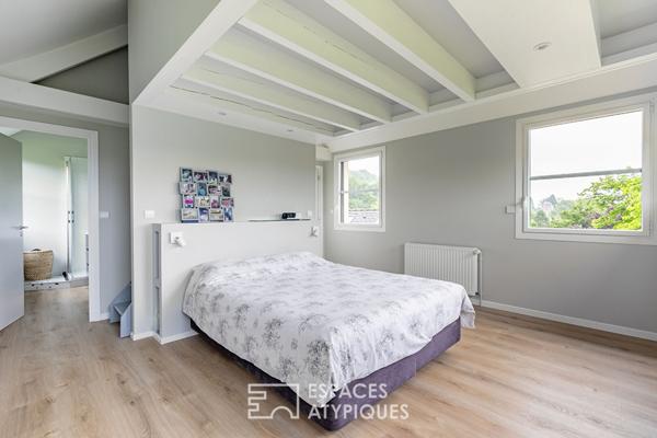 Splendide maison d’architecte avec vue exceptionnelle sur la campagne