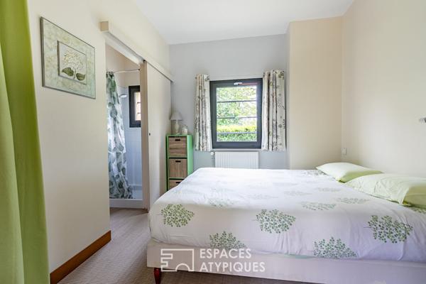 Splendide maison d’architecte avec vue exceptionnelle sur la campagne