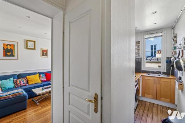 Montmartre - Appartement lumineux de 29,25 m² 