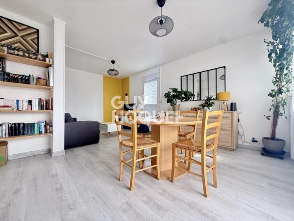 Appartement 3 pièces rénové avec balcon et parking