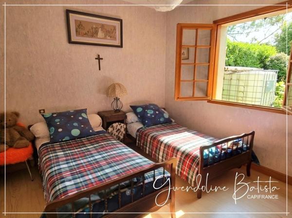 Maison plain-pied 121m² - 4 Chambres - Terrain 2116m² - CREYSSE