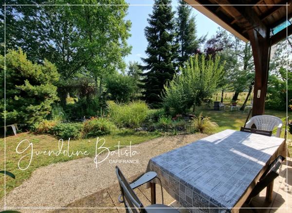Maison plain-pied 121m² - 4 Chambres - Terrain 2116m² - CREYSSE