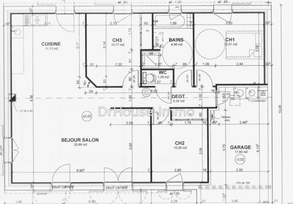 Maison à vendre 4 pièces de 91 m²