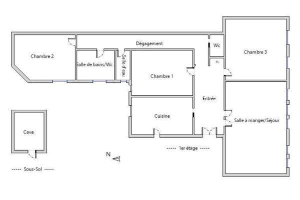 Paris15e / limite 7e, Appartement T5, 120 m², refait à neuf–climatisé