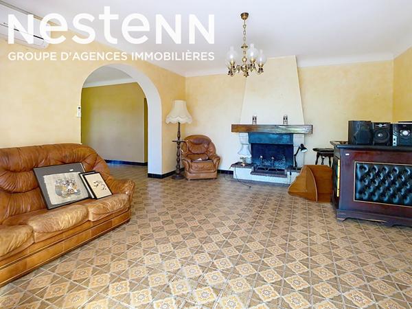 A vendre Maison de 181 m2, 4 chambres + Hangar et bureau, ideal pour un artisan à Calignac