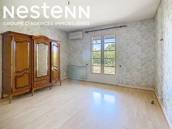 A vendre Maison de 181 m2, 4 chambres + Hangar et bureau, ideal pour un artisan à Calignac