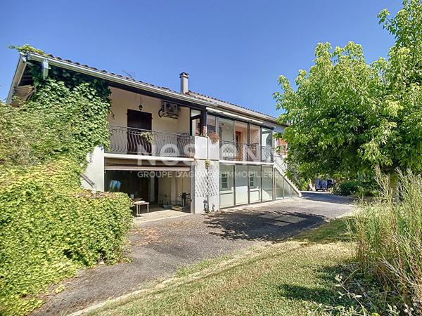A vendre Maison de 181 m2, 4 chambres + Hangar et bureau, ideal pour un artisan à Calignac