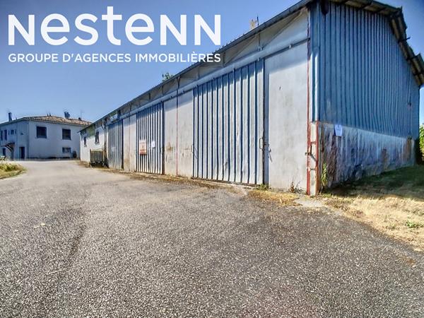 A vendre Maison de 181 m2, 4 chambres + Hangar et bureau, ideal pour un artisan à Calignac