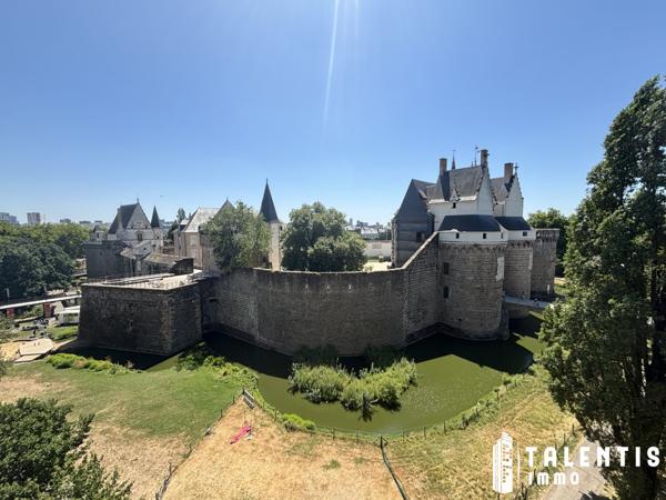 NANTES, CHÂTEAU | Duplex (109m² | T3, 2ch-poss.3)