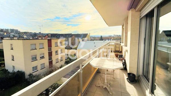 Lumineux 3 pièces avec balcon