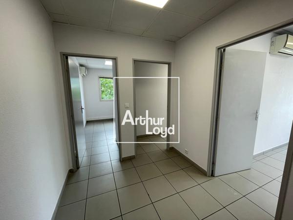 Location bureaux 57 m² à Nîmes KM Delta proximité autoroute