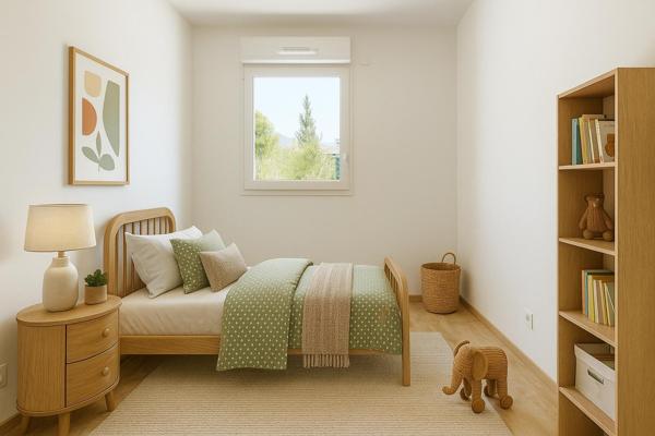 Appartement T4 de 82 m² en rez de jardin à VOREPPE (38)