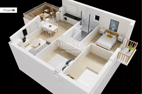 CLAOUEY, pied à terre de 3 chambres au pied des commerces