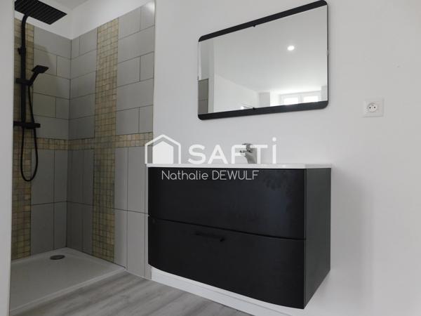 A 22 mn de Laon. Maison 3 chambres, jardin,  garage  entièrement refaite à neuf.