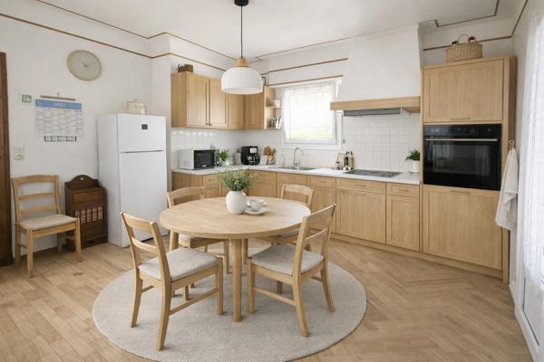 Maison mitoyenne T4 - 105 m² - Terrain 2400 m²