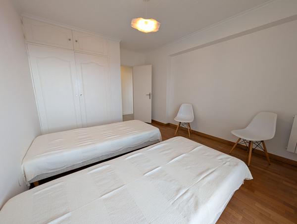 Ciboure : appartement 4 pièces rénové, dernier étage, vue panoramique