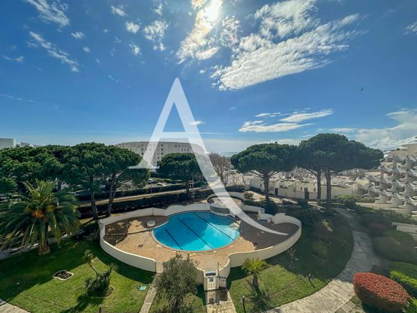 Studio cabine de 22m² à la Grande Motte