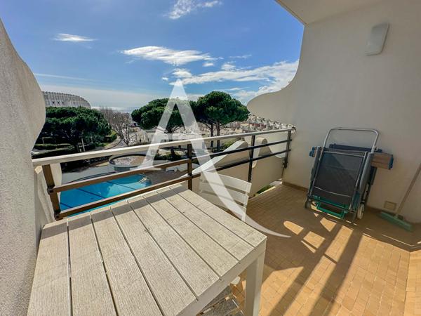 Studio cabine de 22m² à la Grande Motte