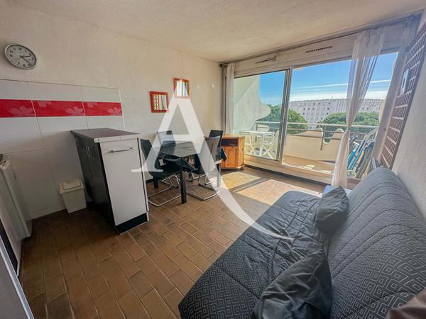 Studio cabine de 22m² à la Grande Motte