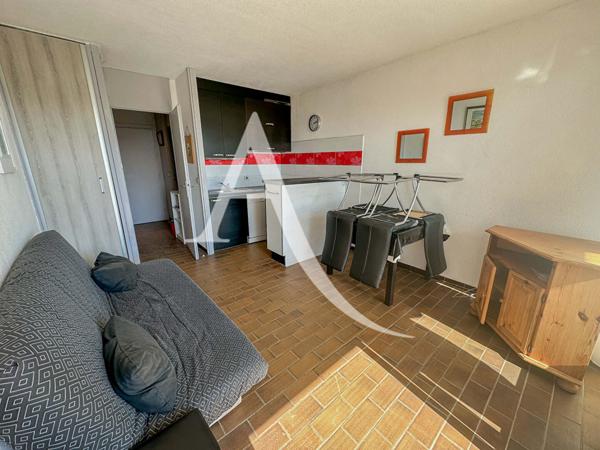 Studio cabine de 22m² à la Grande Motte