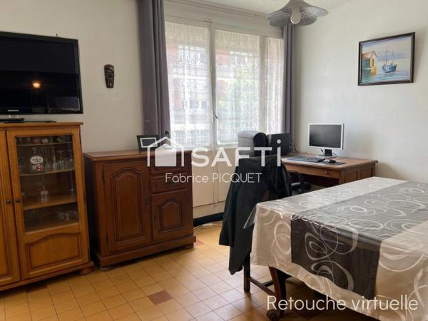 Maison semi individuelle avec 4 chambres et garage