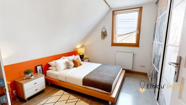 F3- 59 m² / 79 m² au sol – jardin – parking – faibles charges – proche Colmar