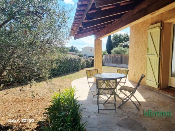 Draguignan villa F5 110m plain-pied garage terrasse 675m terrain tt à l'égout 380000€ crn2411 dpe C Draguignan (83300)