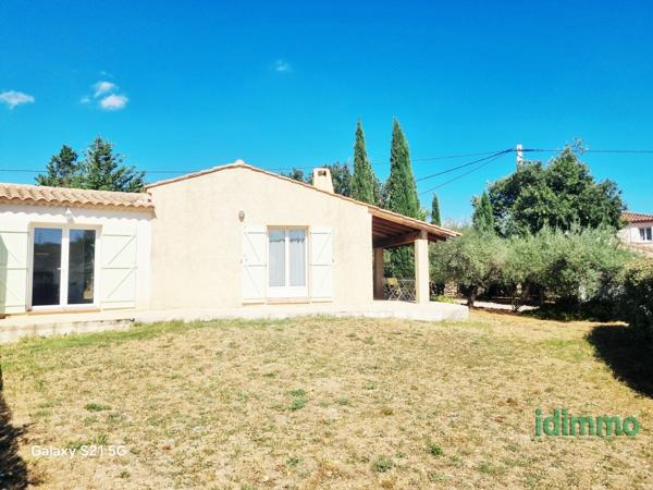 Draguignan villa F5 110m plain-pied garage terrasse 675m terrain tt à l'égout 380000€ crn2411 dpe C Draguignan (83300)