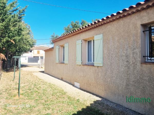 Draguignan villa F5 110m plain-pied garage terrasse 675m terrain tt à l'égout 380000€ crn2411 dpe C Draguignan (83300)