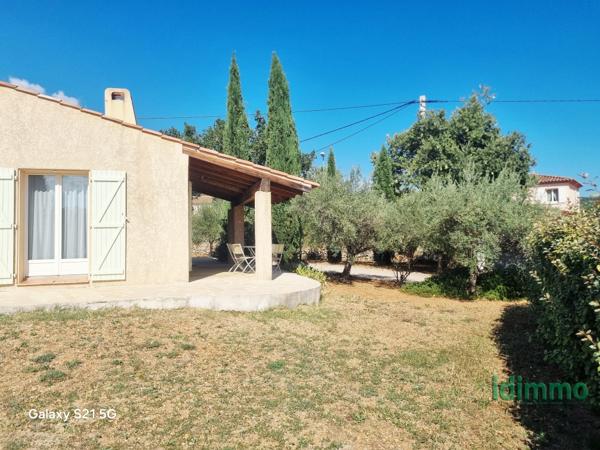Draguignan villa F5 110m plain-pied garage terrasse 675m terrain tt à l'égout 380000€ crn2411 dpe C Draguignan (83300)