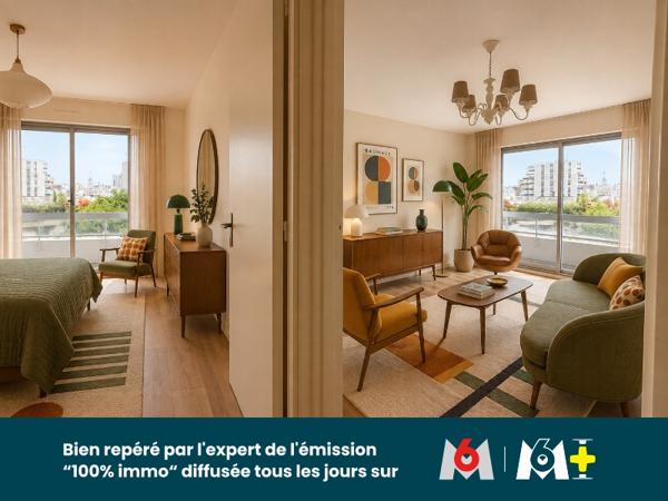 Appartement 46 m² à Paris