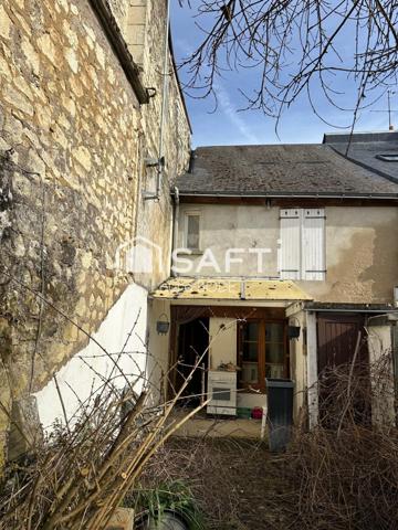 Maison a rénover avec beaucoup de potentiel