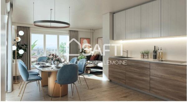 Appartemnet 6 pièces 112 m2 plain pied