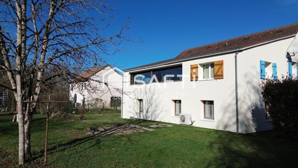 Maison de 176 m² sur sous-sol avec 1346 m² de terrain.