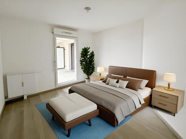 CERGY LE HAUT -Beau 3 pièces 68m2-Résidence récente (2016) de standing