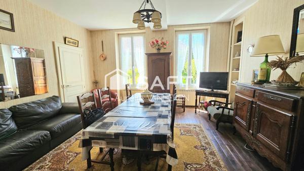 Grande maison familiale ancienne avec sa grange de 80 m²