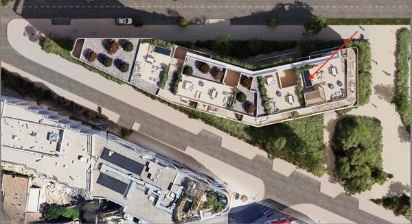 ROOFTOP avec PISCINE NOUVELLE MAIRIE