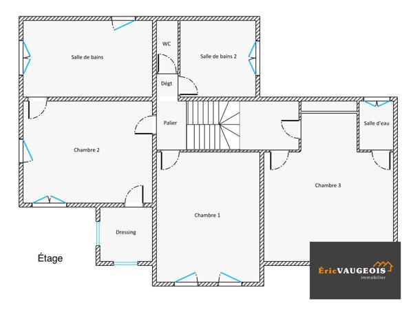 Coulommiers (77120) Maison bourgeoise - 3 habitations indépendantes - centre ville Coulommiers 77120