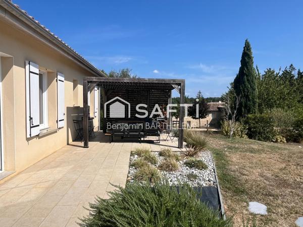 Maison 2018, bien entretenue avec de beaux volumes
