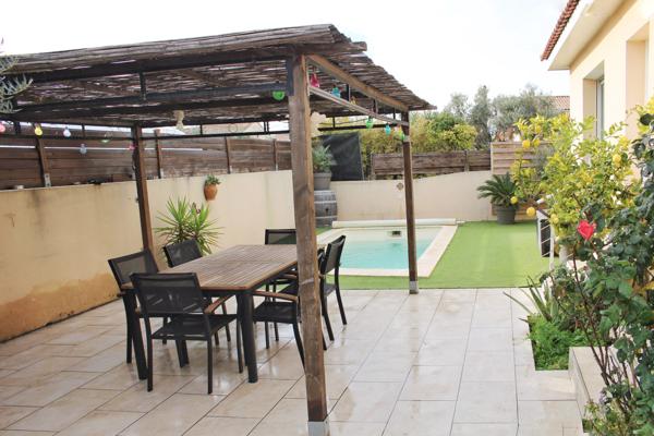 MAISON PLAIN PIED + GARAGE + PISCINE, PROCHE CENTRE VILLE