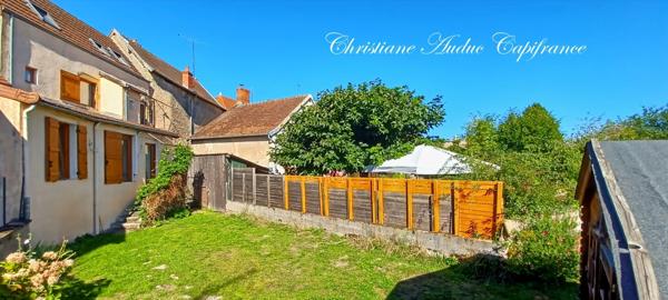 Paray le Monial, Centre ville, Maison de 123 m² avec jardin, sur terrain de 545 m²