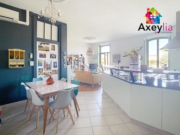 Roanne (42300) A VENDRE - ROANNE CENTRE VILLE - APPARTEMENT T4 AVEC TROIS CHAMBRES, GRANDE DÉPENDANCE, BALCON ET GARAGE