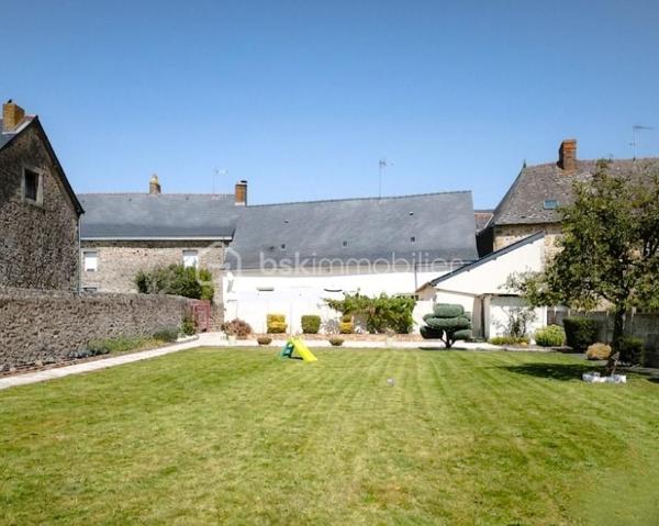 Pour investisseur ou résidence principale, découvrez cette jolie maison de plain-pied qui offre un beau potentiel à ses futurs propriétaires (travaux à prévoir)... Parfaitement située sur la commune de la Gravelle à 5 minutes de Saint-Pierre-La-Cour et à 20 minutes de Laval. Cette maison de plain-pied de 89 m², mitoyenne, offre un cadre de vie idéal pour une famille. Nous commencerons la visite par un vaste hall d'entrée, une cuisine aménagée et équipée de 13,5 m², un salon-séjour lumineux pour une surface totale de 27 m².
Coté nuit, 2 chambres de 12,5 et 14 m². Une salle d'eau fonctionnelle de 7,5 m² avec douche. Un toilette séparé.
Un grenier non aménageable.
Coté extérieur, une parcelle totale de 884 m² offrant une dépendance de 23 m², une terrasse de 90 m², un garage de 15 m².
Eléments techniques : Chauffage Pompe à chaleur air/eau, menuiseries PVC et bois double vitrage avec volets électriques, un Puits.
Alors désireux d'en savoir plus sur cette maison de plain-pied ? Appelez-moi...