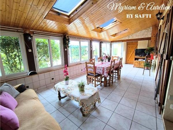 Maison 3 chambres, Terrain, Garage