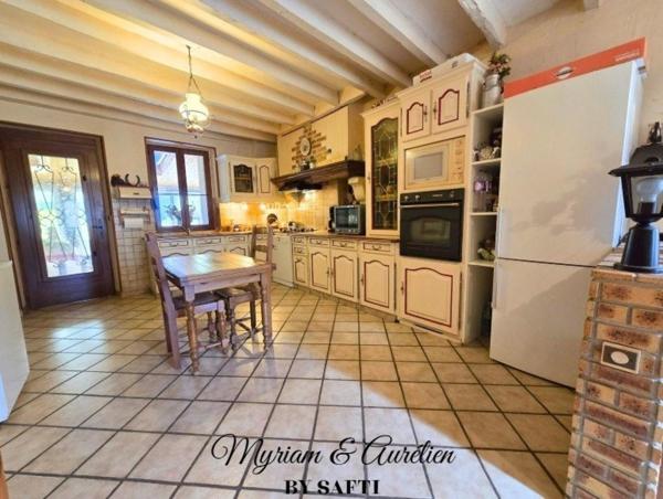 Maison 3 chambres, Terrain, Garage