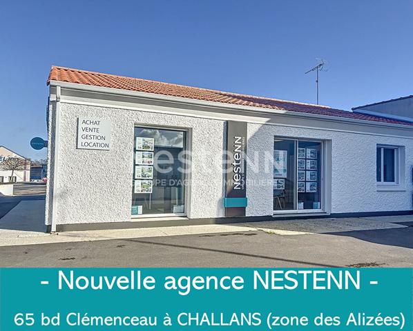 Maison 4 chambres et bureau centre de Beauvoir Sur mer