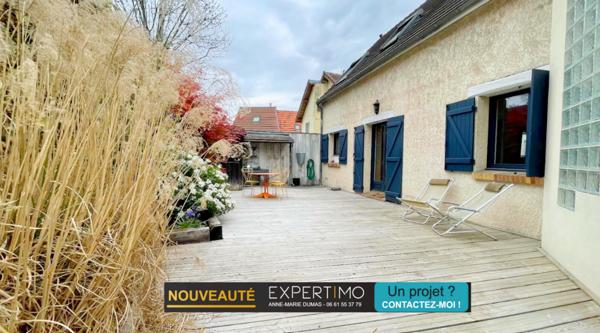 Jouy-en-Josas (78350) JOUY en JOSAS près de la FORET - Maison individuelle de 137m2 avec une suite parentale, 3 chambres et bureau -