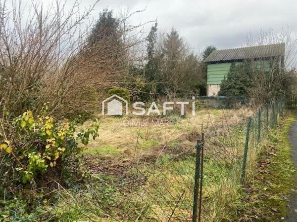 Maison 70m², 2 chs, terrain 302 m², dépendance, centre Messei