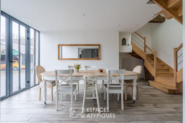 Maison familiale avec dépendances